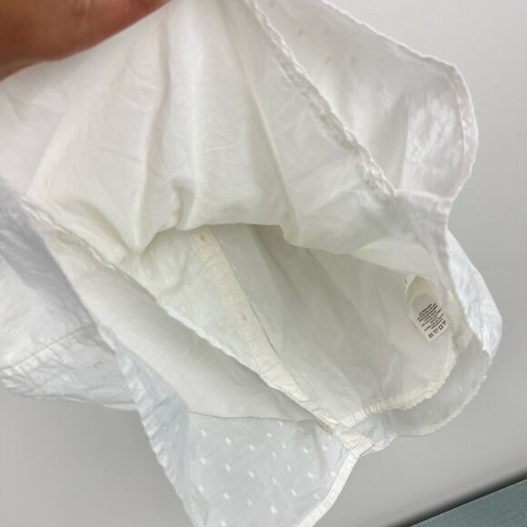 Mini Boden Smocked White Eyelet Dress 3-4 - Picture 4 of 7